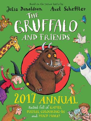 Book cover for The Gruffalo and Friends Annual 2017