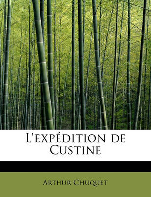 Book cover for L'Expedition de Custine