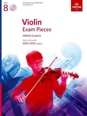 Book cover for Violin Exam Pieces 2020-2023 Grade 8