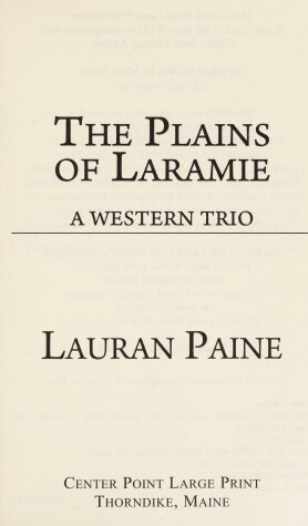 Book cover for The Plains of Laramie