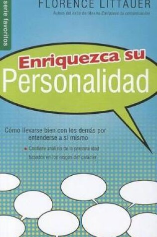 Cover of Enriquezca Su Personalidad