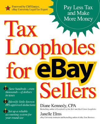 Book cover for Tax Loopholes for eBay Sellers