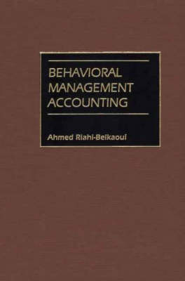 Book cover for Behavioral Management Accounting