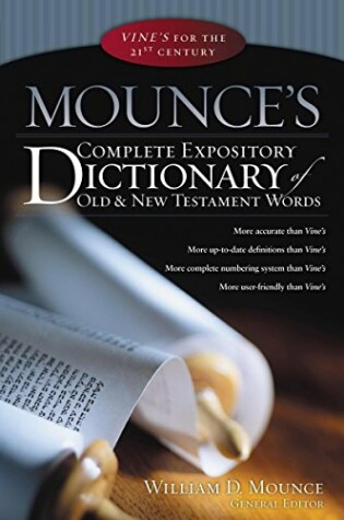 Cover of Mounce's Complete Expository Dictionary of Old and New Testament Words Super Saver