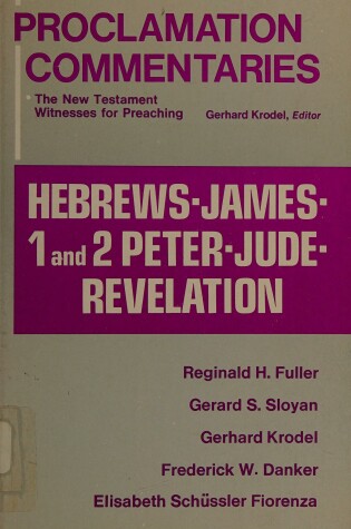 Cover of Hebrews, James, 1 and 2 Peter, Jude, Revelations
