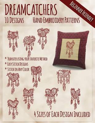 Book cover for Dreamcatchers Hand Embroidery Patterns