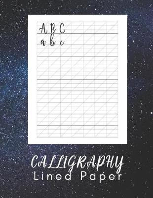 Book cover for Calligraphy Lined Paper