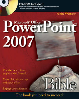 Book cover for PowerPoint 2007 Bible