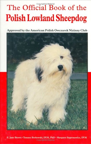 Book cover for The Official Book of the Polish Lowland Sheepdog