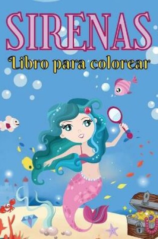 Cover of Sirenas Libro para Colorear