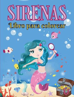 Book cover for Sirenas Libro para Colorear