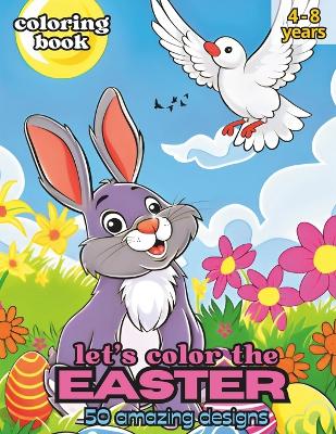 Cover of let's color the EASTER