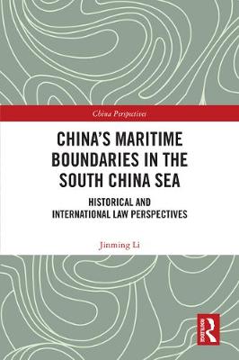 Cover of China's Maritime Boundaries in the South China Sea