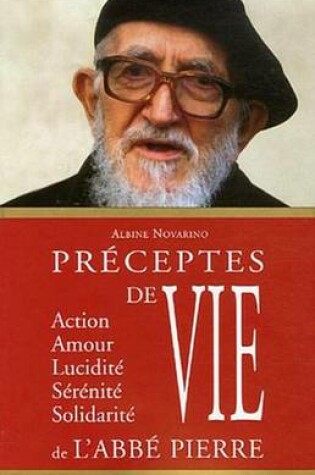 Cover of Preceptes de Vie de L'Abbe Pierre