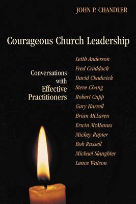 Book cover for Courageous Church Leadership