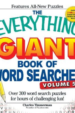 Cover of The Everything Giant Book of Word Searches, Volume V