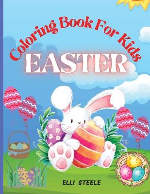 Book cover for Easter Coloring Book For Kids