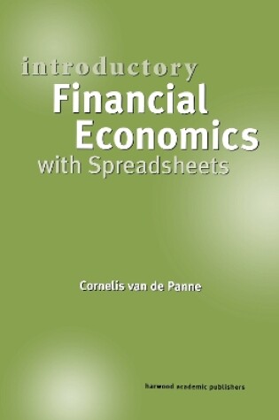 Cover of Introductory Financial Economics with Spreadsheets