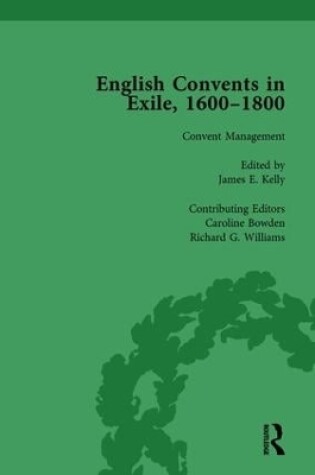 Cover of English Convents in Exile, 1600-1800, Part II, vol 5