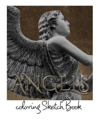 Book cover for Angels Child Adult Coloring SketchBook