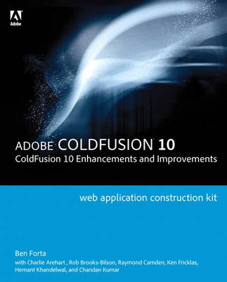 Book cover for Adobe ColdFusion Web Application Construction Kit