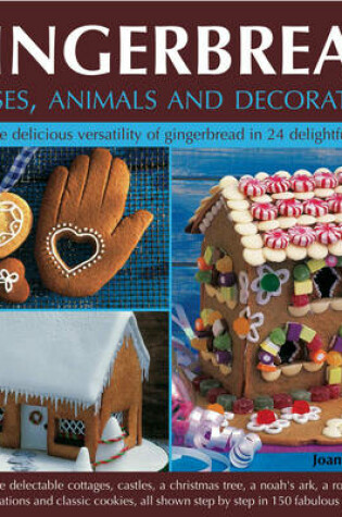 Cover of Gingerbread Houses, Animals and Decorations