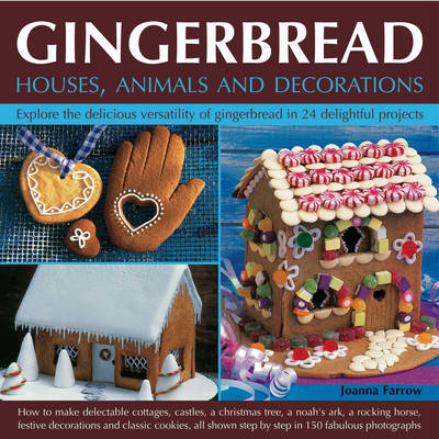 Book cover for Gingerbread Houses, Animals and Decorations