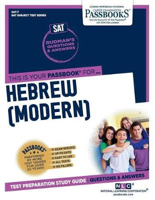 Book cover for Hebrew (Modern) (Sat-7)