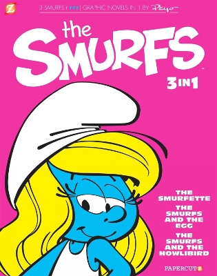 Book cover for The Smurfs 3-in-1 Vol. 2