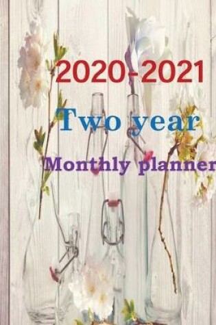 Cover of 2020 - 2021 two year planner