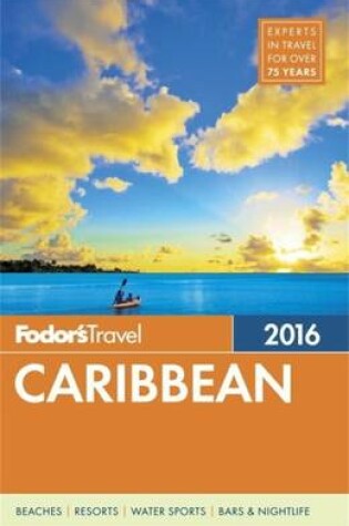 Cover of Fodor's Caribbean 2016
