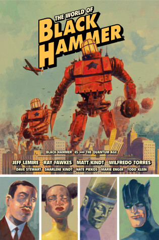 Cover of The World of Black Hammer Library Edition Volume 2