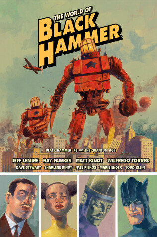Book cover for The World Of Black Hammer Library Edition Volume 2