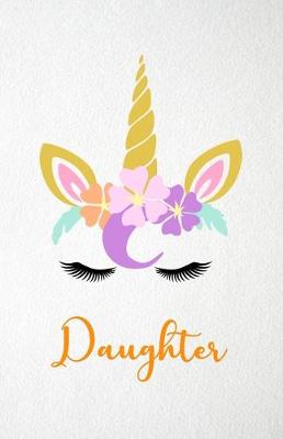 Book cover for Daughter A5 Lined Notebook 110 Pages