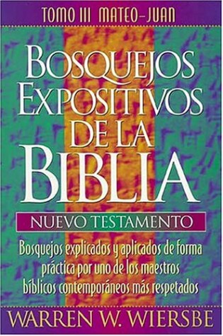 Cover of Bosquejos Expositivos de Wiersbe