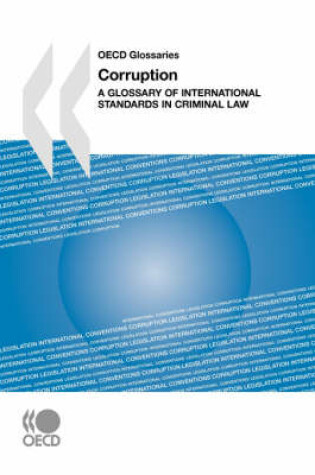 Cover of OECD Glossaries Corruption