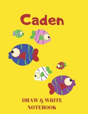 Book cover for Caden Draw & Write Notebook