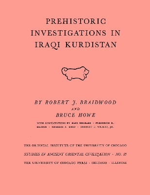 Book cover for Prehistoric Investigations in Iraqi Kurdistan