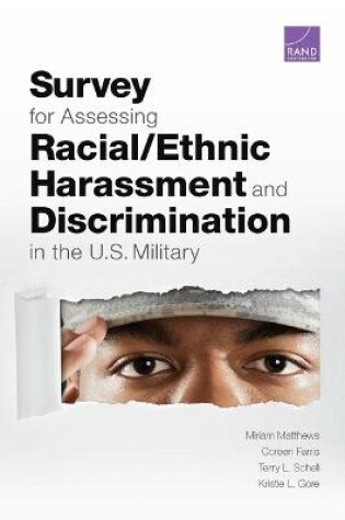 Cover of Survey for Assessing Racial/Ethnic Harassment and Discrimination in the U.S. Military