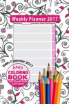 Book cover for Weekly Planner 2017 & Sweary Word Coloring Book with Calendar 2017 for Appointments, Schedules & Time Management