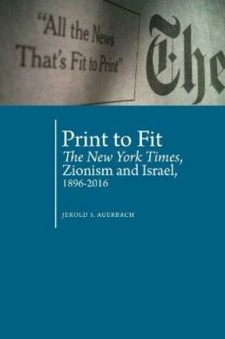 Cover of Print to Fit