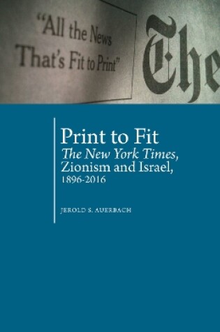 Cover of Print to Fit