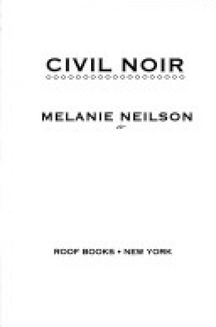 Cover of Civil Noir