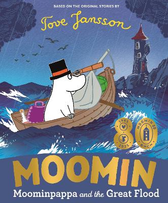 Book cover for Moominpappa and the Great Flood