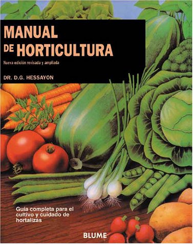 Book cover for Manual de Horticultura