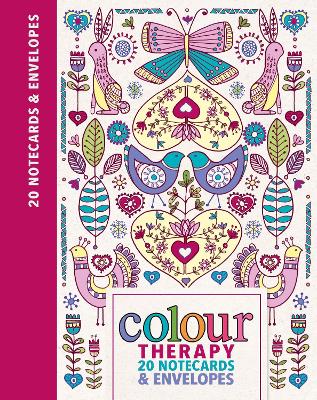 Book cover for Colour Therapy Notecards