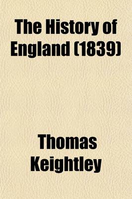 Book cover for The History of England (1839)