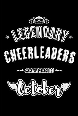 Book cover for Legendary Cheerleaders are born in October