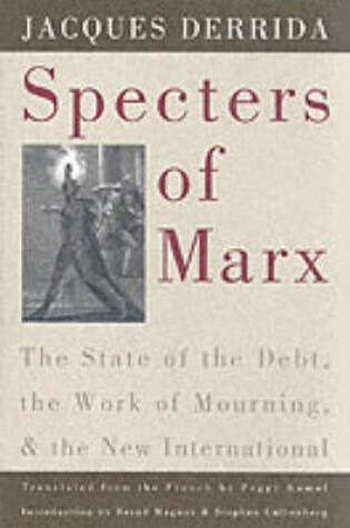 Cover of Specters of Marx