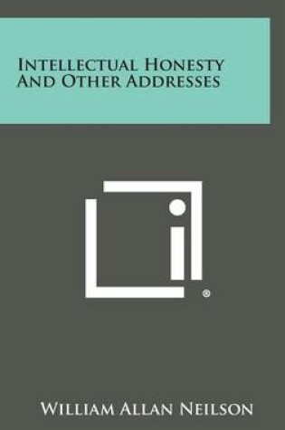 Cover of Intellectual Honesty and Other Addresses